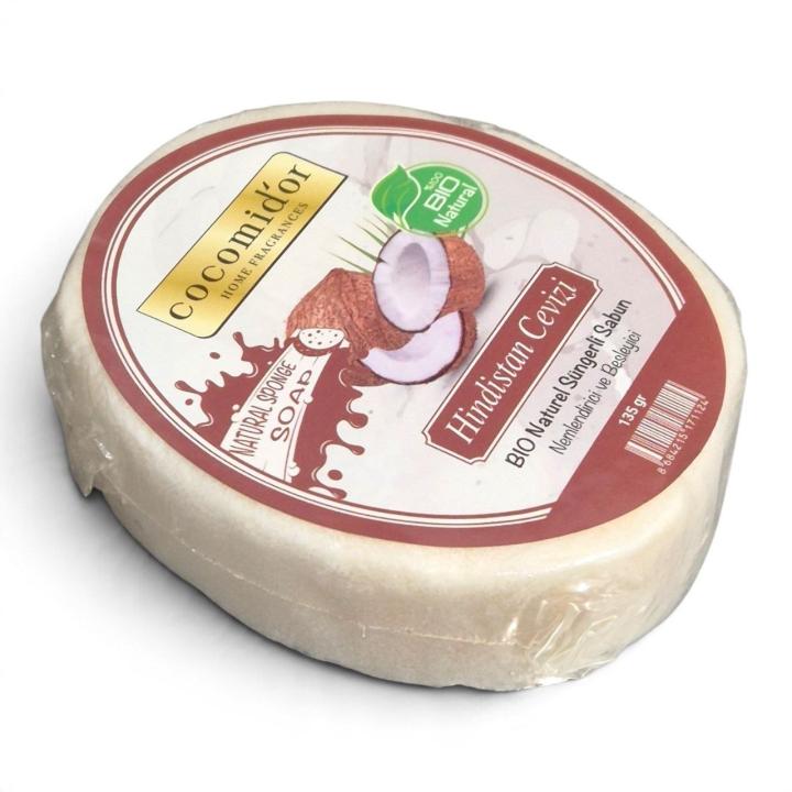 Мило - губка натуральне Cocomidor (Coconut, 135 грм)