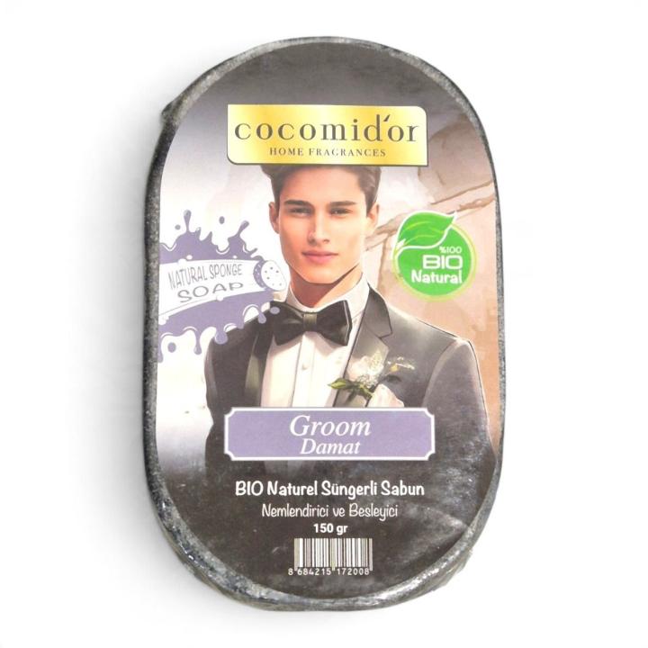Мило-губка Cocomid'or 2 в 1 (Чоловічий Groom, 150 грм)