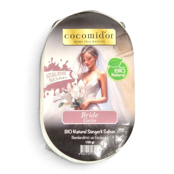Мило-губка Cocomid'or 2 в 1 (Жіночий Bride, 150 грм)
